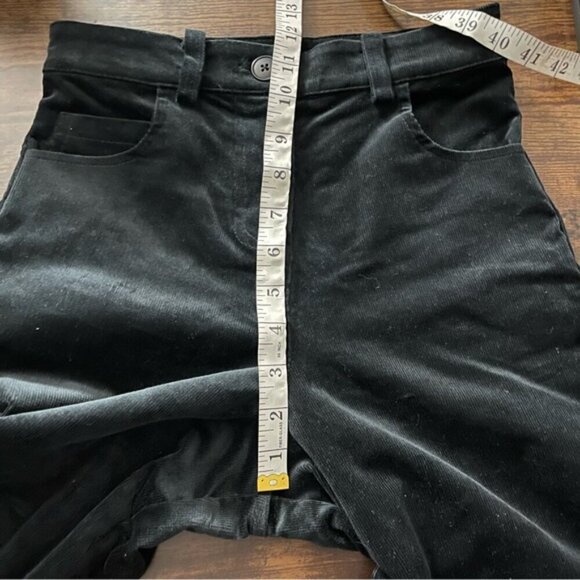 Smash + Tess City wide leg pant in midnight black high rise corduroy NWT size XS - Picture 6 of 11
